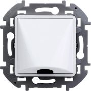 Вывод кабеля Inspiria с зажимом для крепления бел. IEK 673890