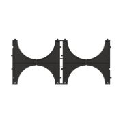 Кластер двойной для двустен. труб d110мм DKC 025112