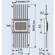 Микросхема 564ИР9 ВК АЕЯР.431200.150-01ТУ