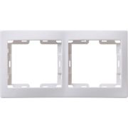 Рамка 2-м Кварта РГ-2-КБ горизонт. бел. GENERICA EMK20-K01-DM